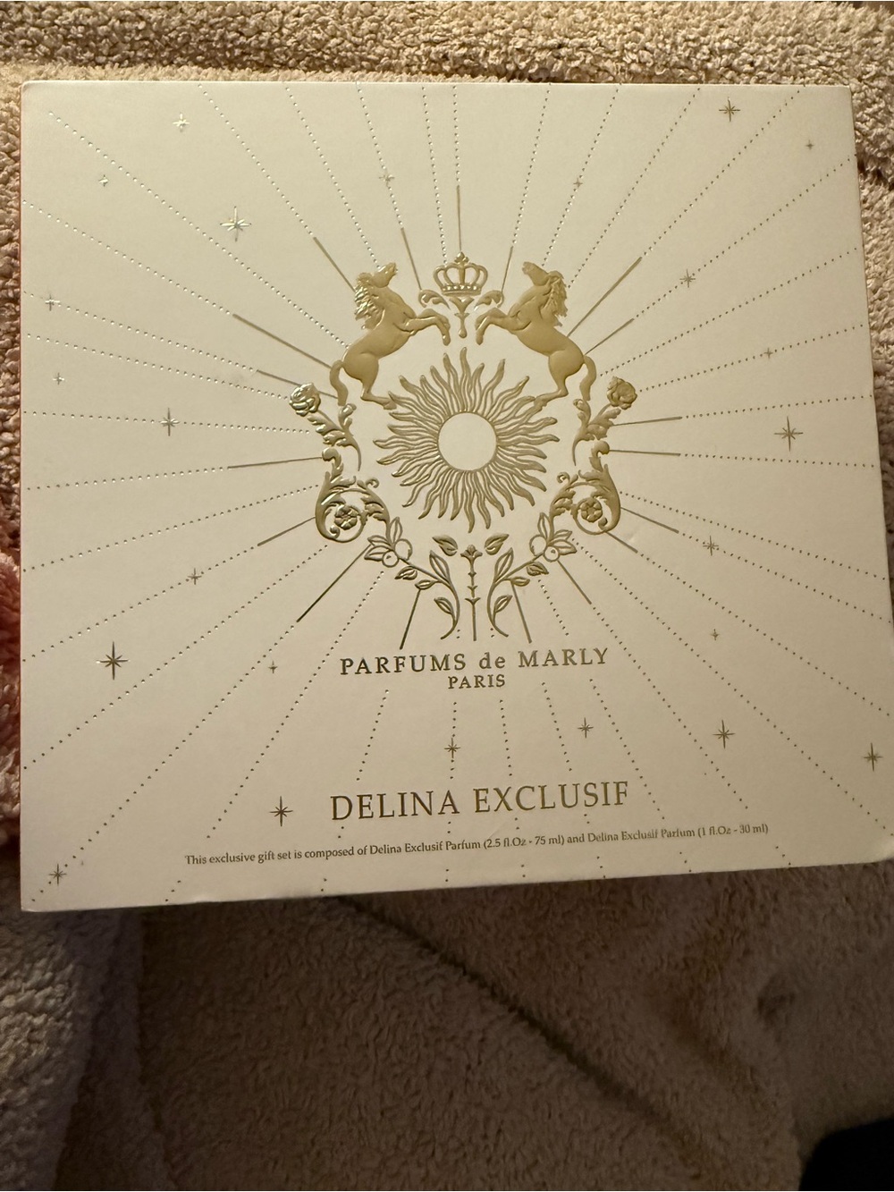 Parfums de Marly Delina Exclusif Coffret 2.5 oz + 1 oz box set new Nordstrom